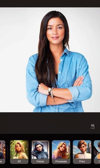 PhotoDirector App - Die beste Foto-App mit KI-Comic-Filtern